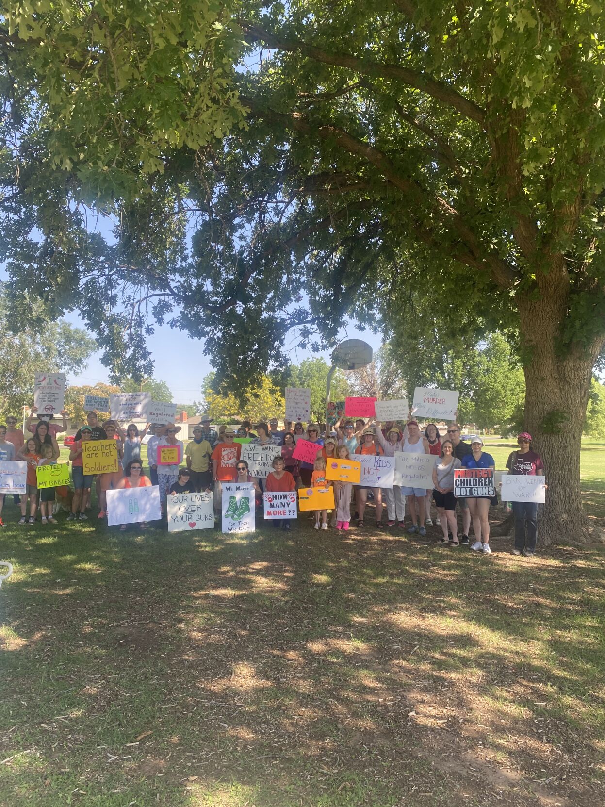 Protesters gather for March for our Lives to End Gun Violence